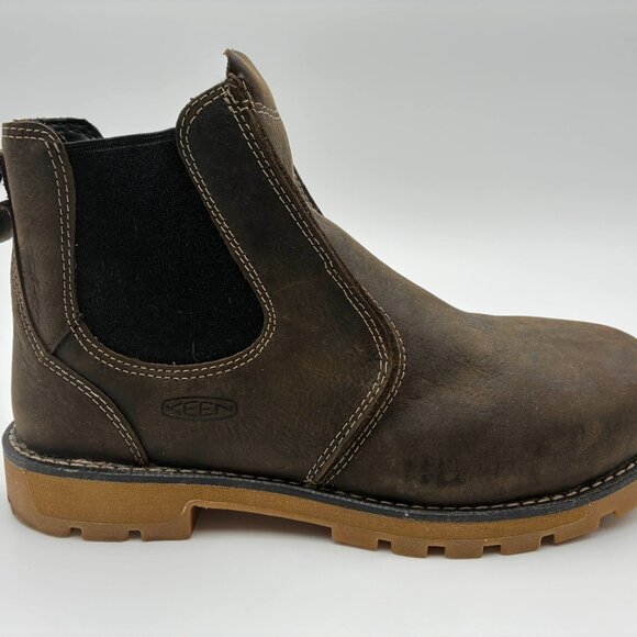 KEEN Seattle Romeo Utility Boot Brown Leather Men’s US 9 D EU 42 main image 7